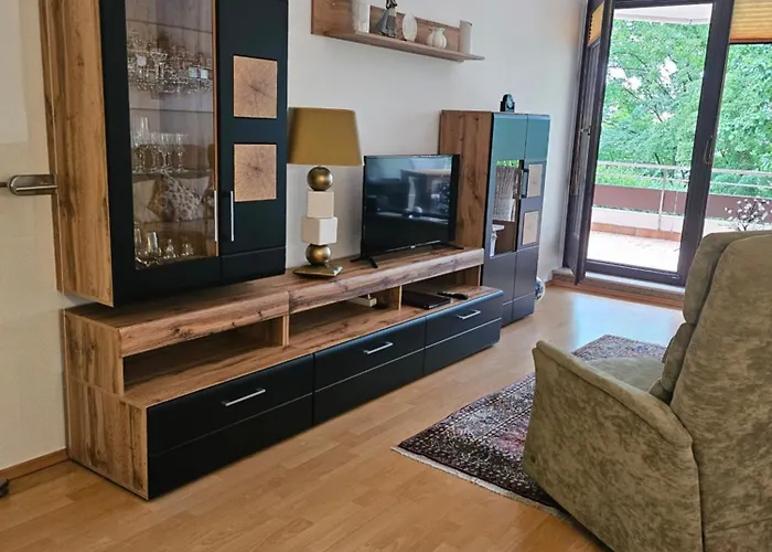 شقة Appartementresidenz Am Kurpark *